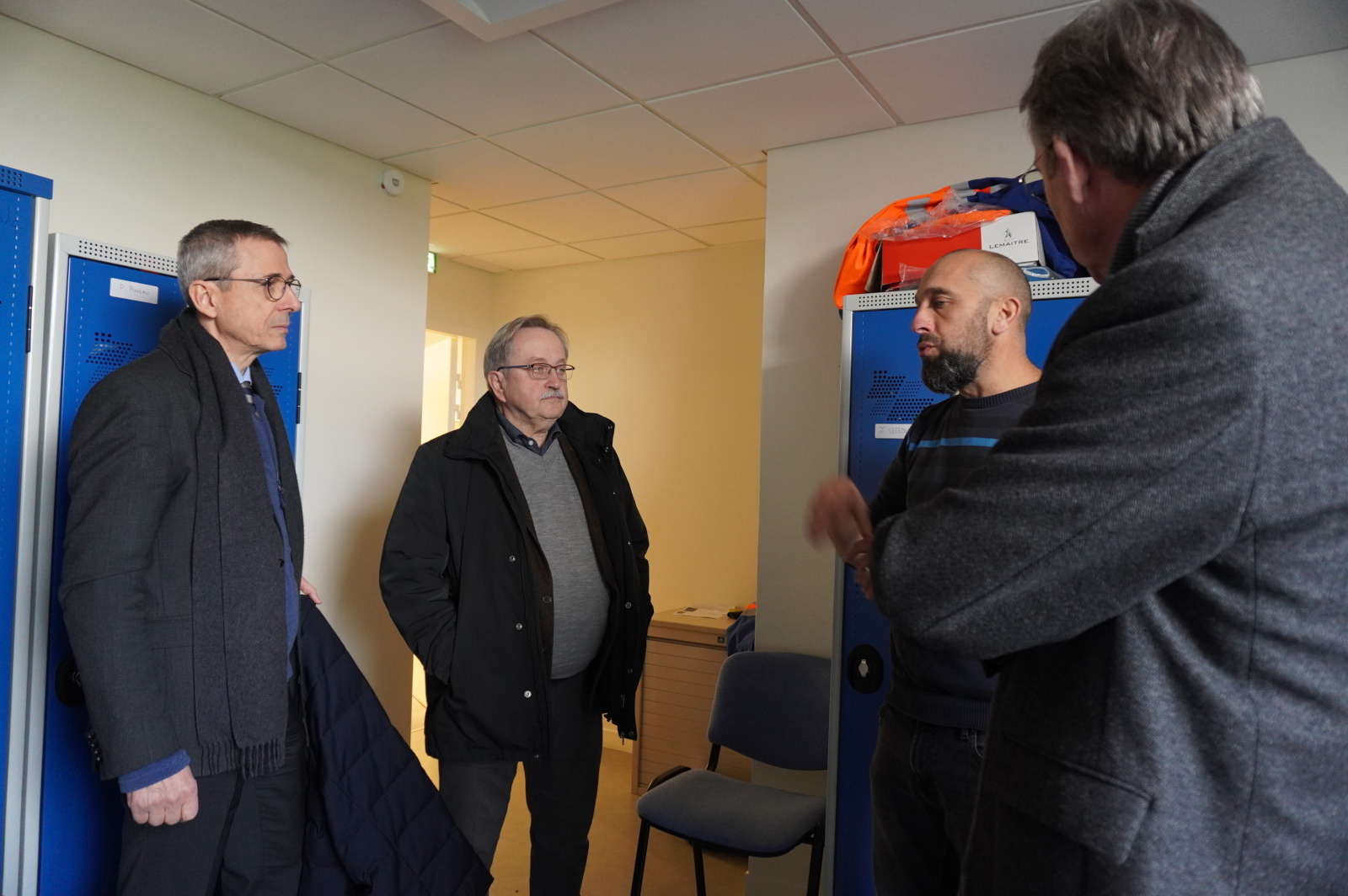 Visite du centre de Vaux-sur-Vienne et rencontre avec le personnel